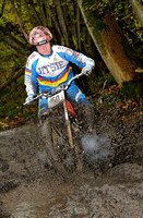 Oxford Ixion MC Norton Trophy Trial: Steeple Hill Bank - 10th November 2012